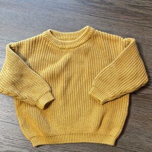 Source Unknown Mustard Kids Sweater